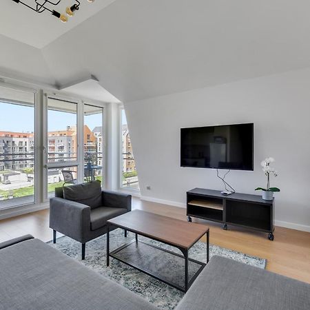 Grano Flats Gdansk - Riverfront Apartment Dış mekan fotoğraf