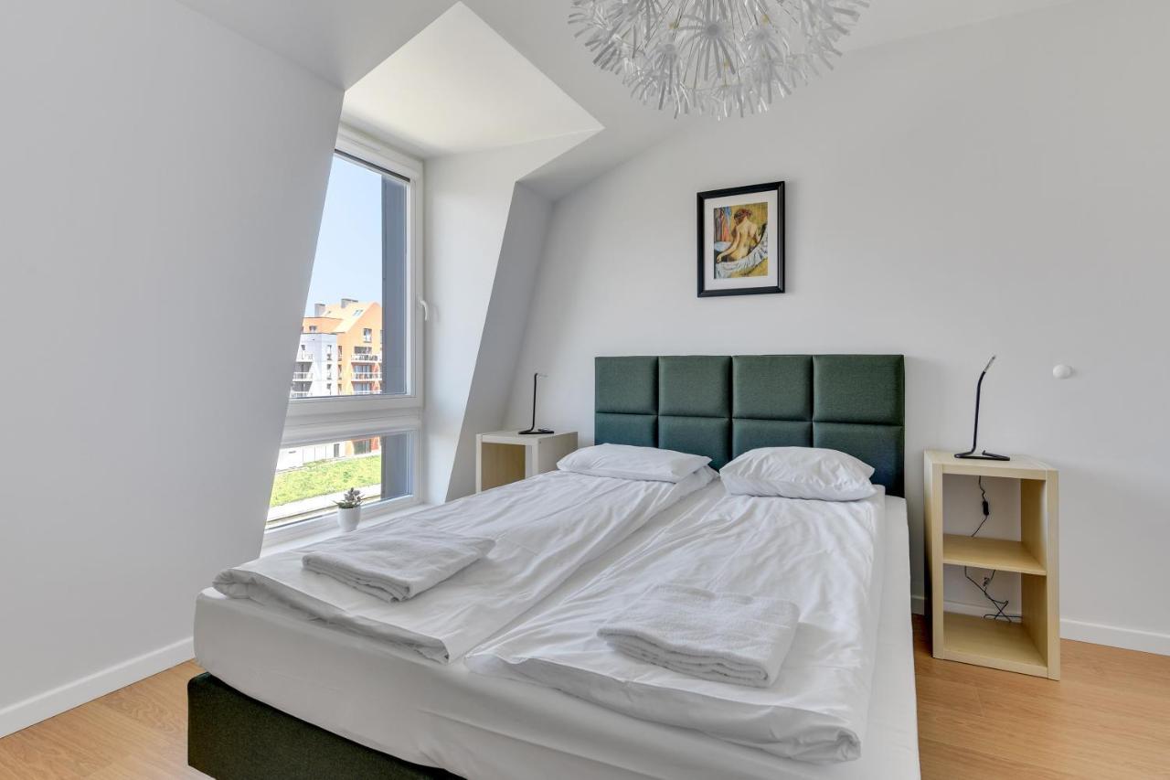Grano Flats Gdansk - Riverfront Apartment Dış mekan fotoğraf